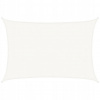 Slnečná plachta, 160 g/m², biela, 3x4