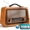 Sieťové a batériové rádio AM, FM Zosudull 2066BT PRENOSNÉ SIEŤOVÉ RÁDIO BLUETOOTH