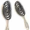 Kefa na vlasy s diviačou štetinou na rozčesávanie jemných vlasov, profilovaná