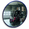 Kruhové zrkadlo s teleskopickým nástenným ramenom ,s magnetickým držiakom EUROKRAFTpro