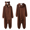 Kostým, maska - Onesie pyžamy kigurumi kostým medveď medvedí (Onesie pyžamy kigurumi kostým medveď medvedíka s-xl)