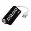 Hama USB 2.0 Hub 1:4, napájanie USB, čierny 12177
