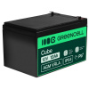 Green Cell AGM Battery 12V 12Ah - Batterie - 12.000 mAh Sealed Lead Acid (VRLA) (AGM07)