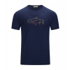 ACLIMA LightWool 140 Tee Salmon M's Navy Blazer - L