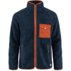 FJÄLLRÄVEN Vardag Pile Fleece M Navy-Autumn Leaf - XS