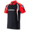 triko s límečkem HONDA, ALPINESTARS (červená/černá, vel. L)