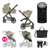 PETITEMARS PETITE&MARS Kočík kombinovaný ICON 2v1 Mossy Green XXL RWS