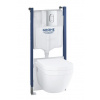 Grohe solido set predsten.inštal.,klozet Euro Cer+doska SC,tlač.Arena Cosmo,chróm 39700000 GRO 39700000