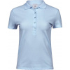TEE JAYS TJ145 STRECH DELUX / Dámska polokošeľa - light blue XL