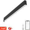 LED svetlo IMMAX NEO LÍNEA Smart nástenné svietidlo 76cm 40W čierne Zigbee 3.0 (07137-B)