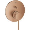 GROHE Essence páková vaňová batéria pod omietku, pre 2 výstupy, kartáčovaný Warm Sunset, 24058DL1