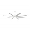 Aigostar B.V. | Aigostar - LED Stmievateľný stropný ventilátor LED/24W/230V 2700-6500K + DO biela | AI1945