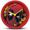 Nástenné hodiny Stolové hodiny Deadpool (5050293858937)