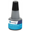 Pečiatková farba, 30 ml, VICTORIA OFFICE, čierna