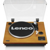 Manuálny gramofón s remeňovým pohonom Lenco LS-55WA RCA USB Bluetooth Hnedý