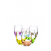 Bohemia Crystal Farebné poháre na pálenku Rainbow 25180/D4662/060ml (set po 6ks)