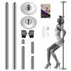 TYČ NA POLE DANCE OTOČNÁ/STATICKÁ NA TANEC, NASTAVITEĽNÁ SERENELIFE