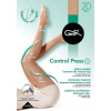 Dámske kompresné pančuchy GATTA Control Press, 3-M, nero - čierne, (20 DEN)