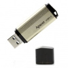 Apacer USB flash disk, USB 3.0, 32GB, AH353, zlatý, AP32GAH353C-1, USB A, s krytkou