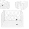 Veľká ohrádka Kennel Cage Run pre psa alebo mačku White Petsi