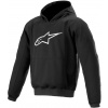 Bunda AGELESS HOODIE, ALPINESTARS (čierna, veľ. 4XL)