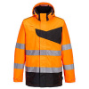 PORTWEST HI-VIS PW265 / Reflexná bunda do dažďa - HV oranžová/čierna M