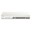 D-Link DBS-2000-10MP sieťový prepínač Riadený L2 Gigabit Ethernet (10/100/1000) Podpora napájania cez Ethernet (PoE) Šedá (DBS-2000-10MP)