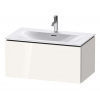 Duravit L-Cube Umývadlová skrinka 40x82x48 cm, 1 zásuvka, lesklá biela LC613702222