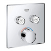 Grohe SmartControl - Batéria pod omietku s 2 výstupmi, chróm 29148000