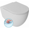 Sapho Isvea - Závesné WC INFINITY, Rimless, matná biela 10NF02001-2L