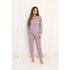 Regina 718 long/r 2XL Z25/26 dámske pyžamo/domáce oblečenie fialová XXL