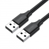 USB 2.0 M-M UGREEN kábel US102, 1,5 m (čierny)