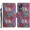 Peňaženkové 3D puzdro COLORED na Xiaomi 12T / 12 Pro – Diamantový kaleidoskop
