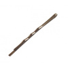 Waved ball-less hair grip - 60 mm 100 ks farba Gold