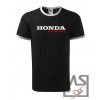 Pánske tričko s motívom Honda Motorcycle M čierne