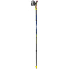 LEKI Traveller FX.One Carbon, silvergray-midnightblue dark metallic-neonyellow - 125 cm