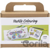 Creativ Company Kreatívna súprava Mini Craft Kit Textile Colouring Butterflies