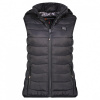 GEOGRAPHICAL NORWAY dámska vesta VARMUP LADY s vyhrievacími vláknami XL Černá