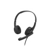HAMA PC kancelárske slúchadlá HS-USB250 V2, stereo, čierne - 00139934