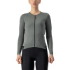 Castelli Fly LS W, Urban gray Veľkosť: M Dámsky jemne zateplený aero dres s dlhým rukávom