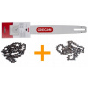 Vodiaca lišta + 2x reťaz STIHL 35CM MS231 MS251 MS250 140SDEA071 OREGON VYPR