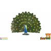 ZOOted Páv korunkatý zooted plast 12cm