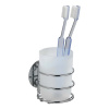 WENKO Téglik na kefky TurboLoc chróm 9x10x7,5 cm