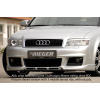 Rieger kompletný predný nárazník new Design pro Audi A4 8E avant, sedan, plast ABS bez povrchovej úpravy, bez rebrovania, pre vozidlá s parkovacím asistentom (PDC) a ostřikovači světlometů