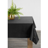 Takoy Obrus čierny 145x180 cm zamatový VELVET s ozdobným lemom-HF-421130 | 145 x 180 cm