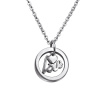all4Silver Oceľový náhrdeľník Love M30005-A4S