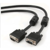 GEMBIRD Kabel VGA propojovací 1,8m, černý (HD15M/M, dvojité stínění, feritová jádra) CC-PPVGA-6B