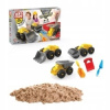 ART CRAFT Kinetický Piesok Sada - stavebné vozidlá