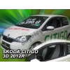 Deflektory na okná pre Škoda Citigo, VW Up, 2ks