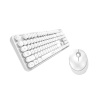 Bezdrôtový set klávesnica + myš MOFII Sweet 2.4G (biela) SMK-623387AG White